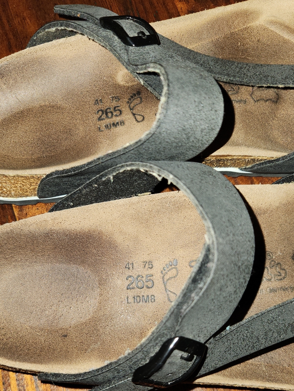 Birkenstock Birki's Sz 41 Womems Sz 10 - Picture 2 of 3
